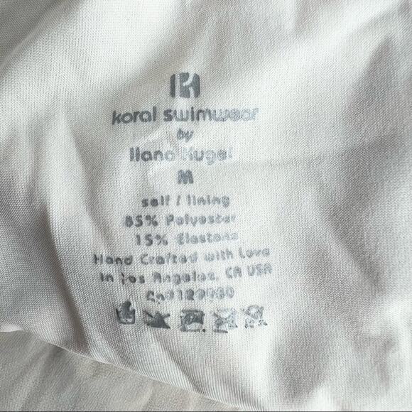 Koral Swimwear Multicolor Halter Bandeau 2-Piece Bikini Set M/L - Picture 9 of 11